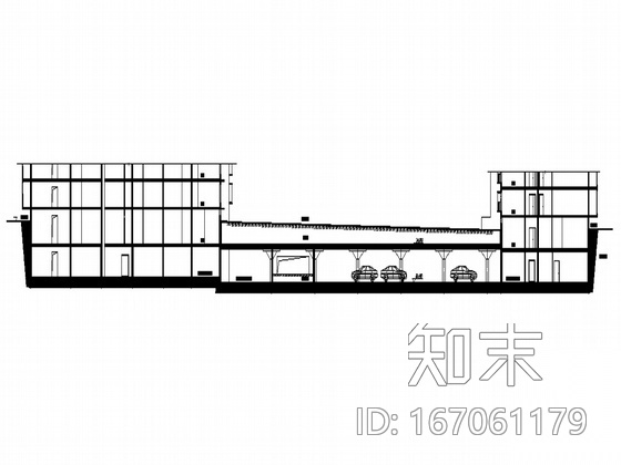 [北京天通苑]某中心区地下车库规划设计cad施工图下载【ID:167061179】