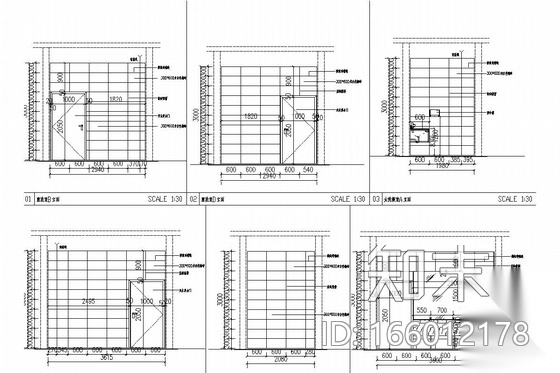 [内蒙古]大型家居建材主题购物中心施工图（含效果图）cad施工图下载【ID:166012178】