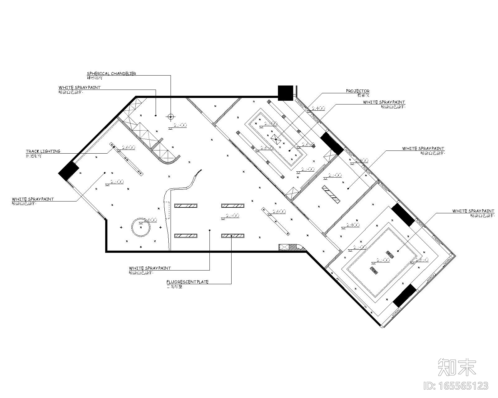 香港正通办公室CAD施工图cad施工图下载【ID:165565123】