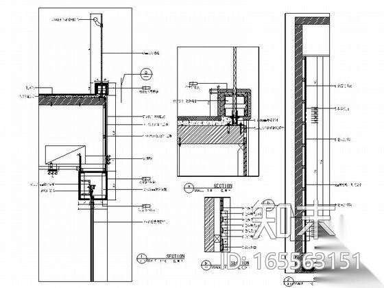 [北京]知名激光整形美容医院室内施工图cad施工图下载【ID:165563151】