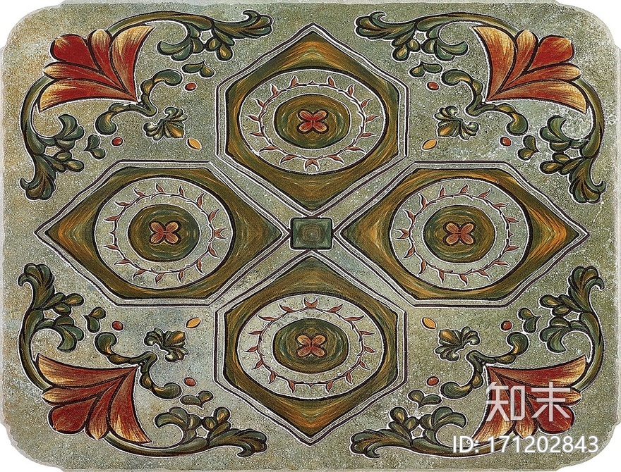 仿古砖贴图下载【ID:171202843】