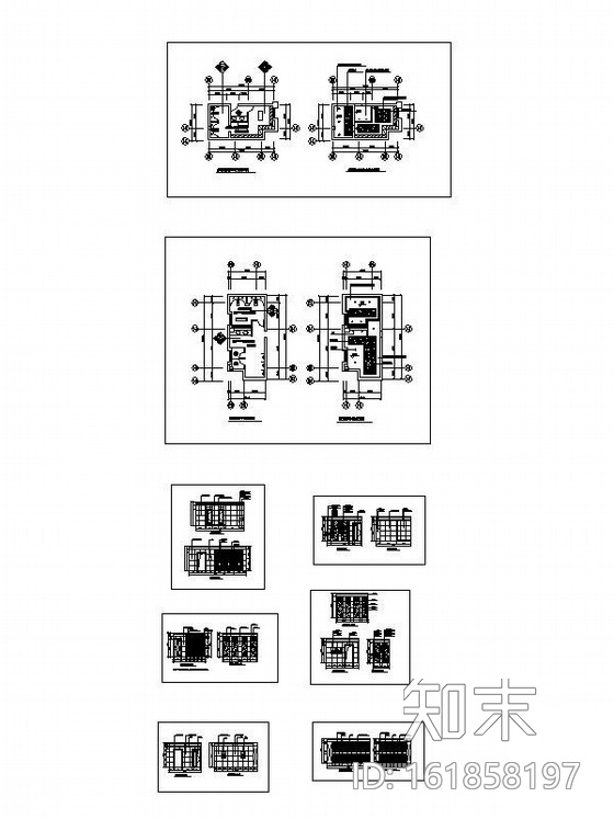 会所卫生间装修图cad施工图下载【ID:161858197】