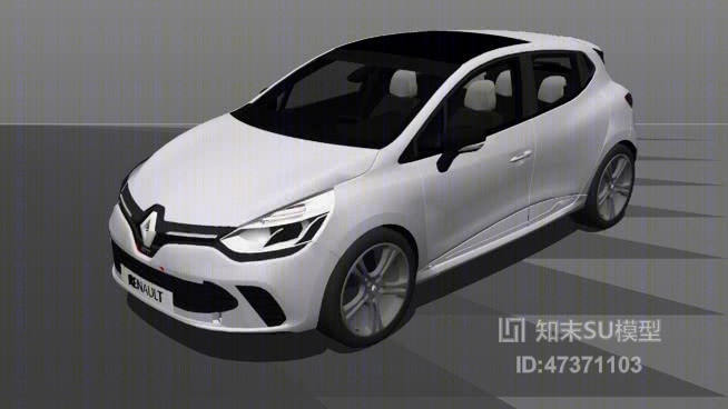 跑车SU模型下载【ID:517887128】