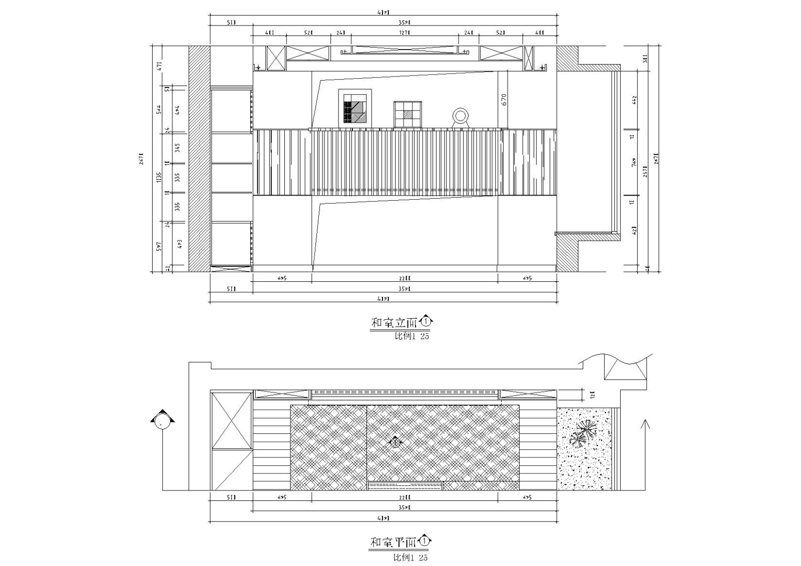 [上海]嘉丽豪园233㎡四居室样板间施工图cad施工图下载【ID:160701190】