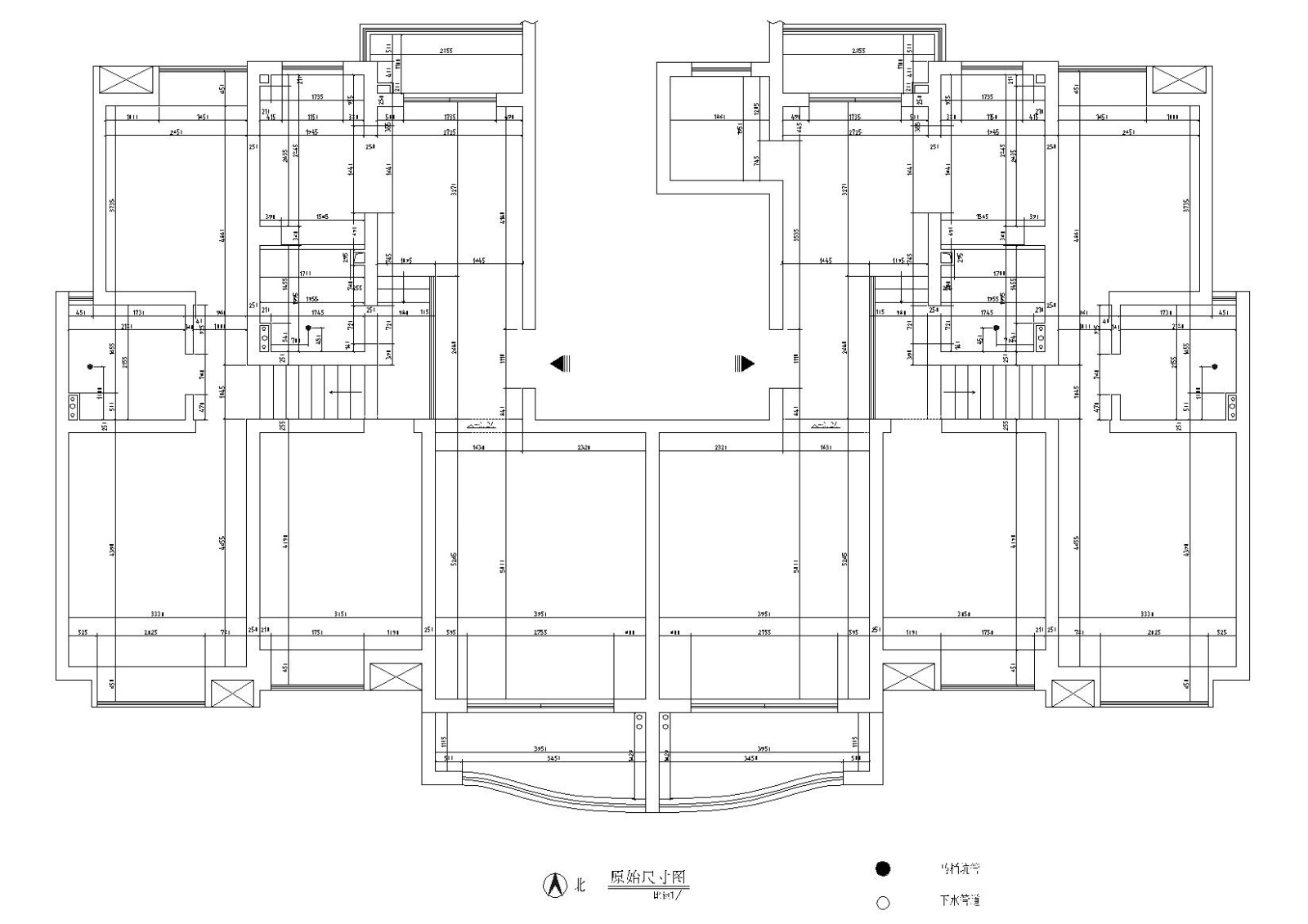 [上海]嘉丽豪园233㎡四居室样板间施工图cad施工图下载【ID:160701190】