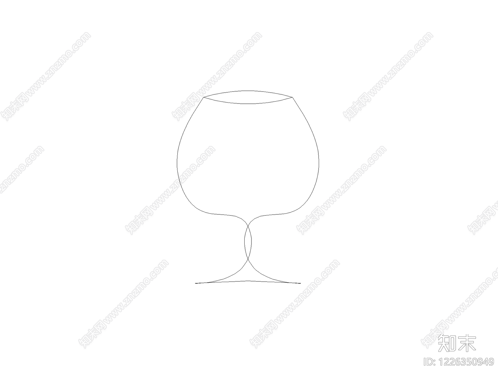 现代摆件CAD图纸