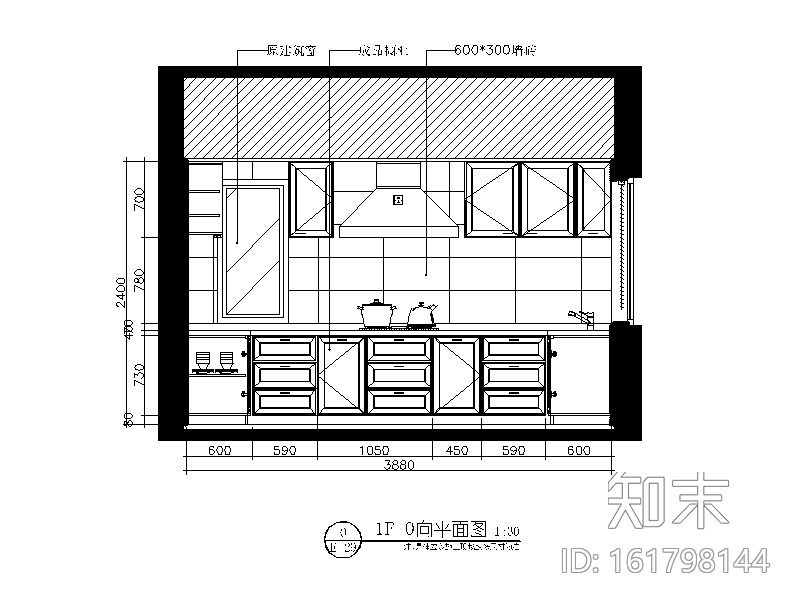 现代风格别墅样板房设计CAD施工图（含效果图）cad施工图下载【ID:161798144】