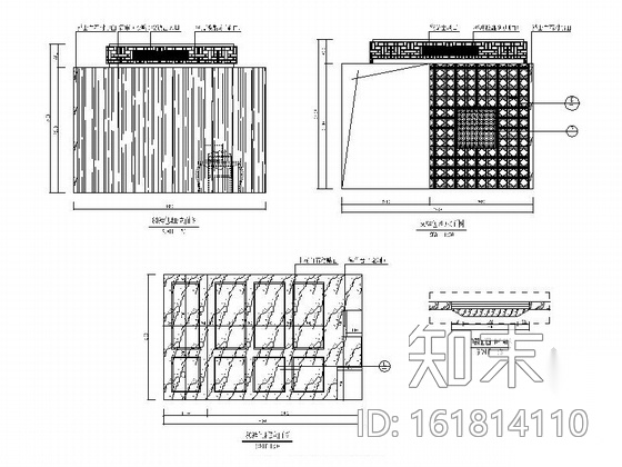 [北京]豪华量贩式KTV包厢室内设计施工图施工图下载【ID:161814110】