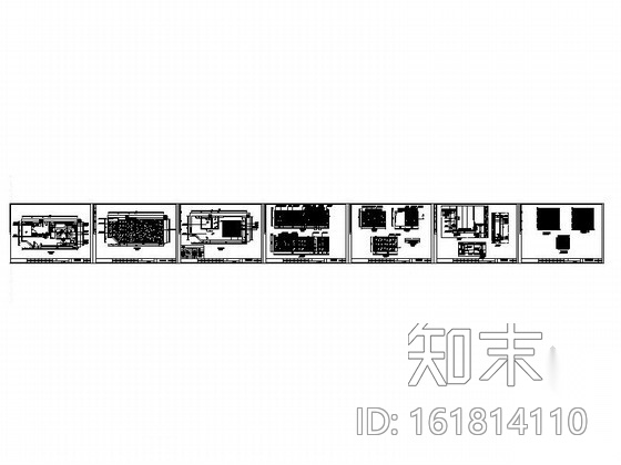 [北京]豪华量贩式KTV包厢室内设计施工图施工图下载【ID:161814110】