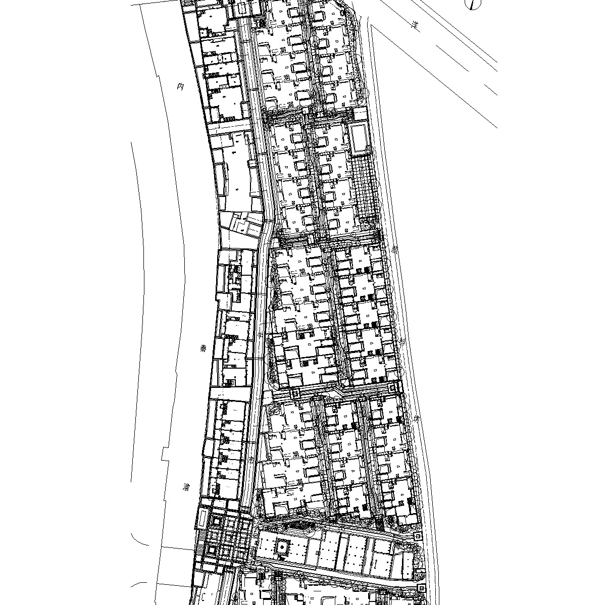 [江苏]南京泰禾院子大区植物配置CAD施工图施工图下载【ID:161035129】