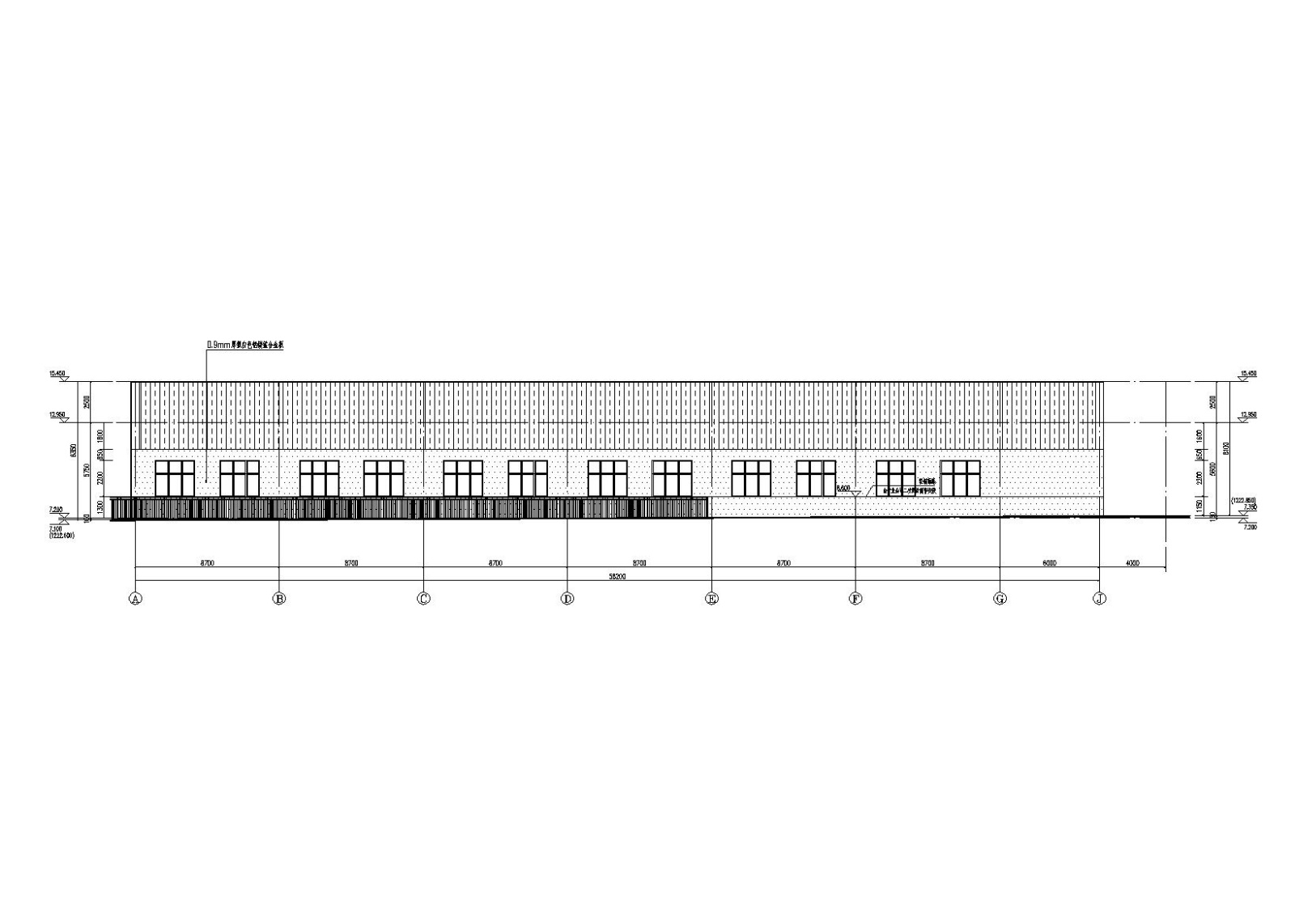 贵州某女子职业学校游泳馆建筑施工图cad施工图下载【ID:160726157】