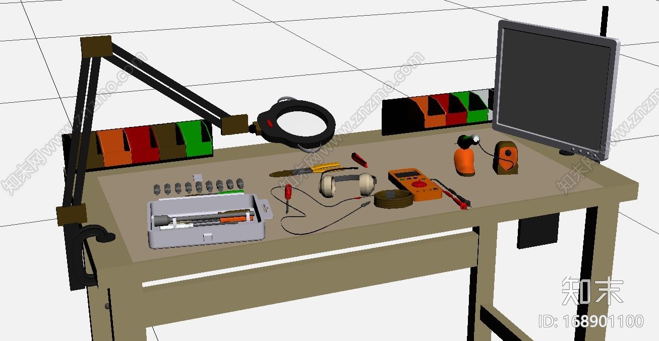 工具台CG模型下载【ID:168901100】