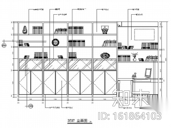 [广州]环境优美洋房区高档三层别墅装修图施工图下载【ID:161864103】