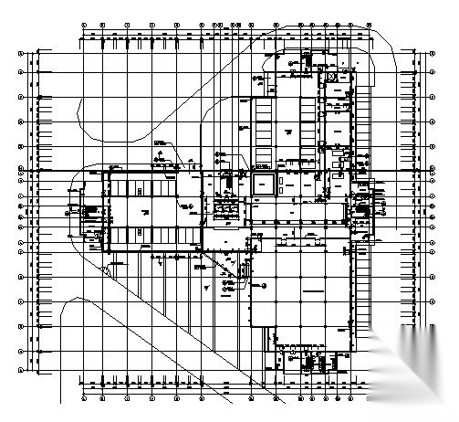 华南某大学科技园区六层高科技综合楼建筑施工图cad施工图下载【ID:151574113】