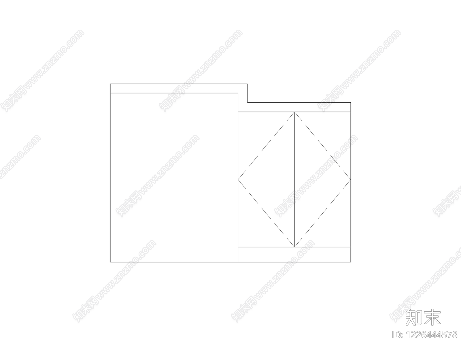 现代卫浴设施CAD图纸