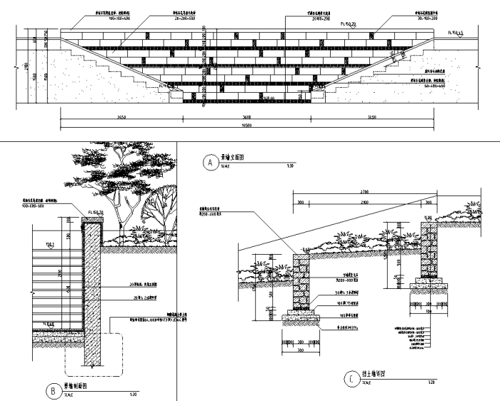 [湖南]滨湖生态长廊湿地公园景观绿化设计全套施工图（...施工图下载【ID:161013140】