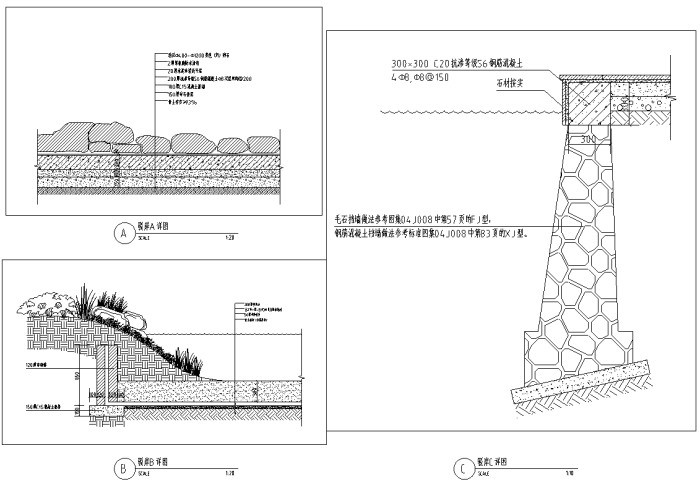 [湖南]滨湖生态长廊湿地公园景观绿化设计全套施工图（...施工图下载【ID:161013140】