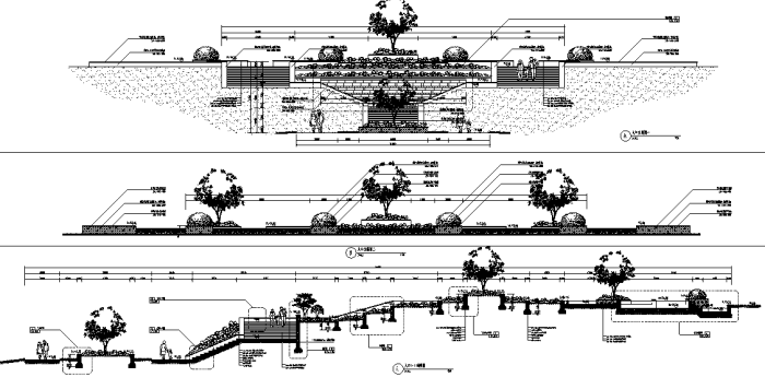 [湖南]滨湖生态长廊湿地公园景观绿化设计全套施工图（...施工图下载【ID:161013140】