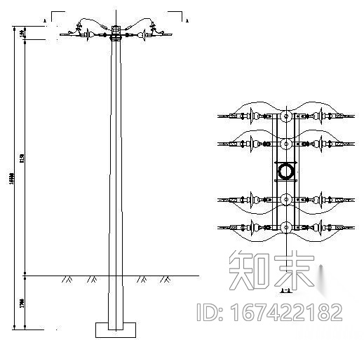 10KV及0.4KV线路工程常用详图施工图下载【ID:167422182】