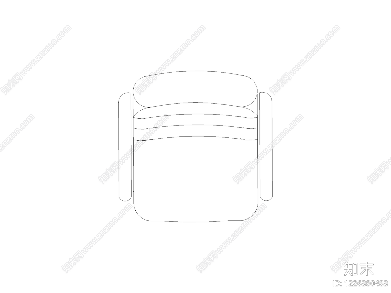 椅子CAD图纸