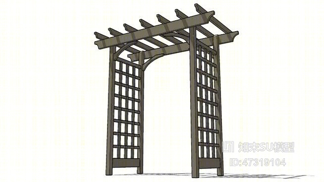 园林乔木SU模型下载【ID:47319104】