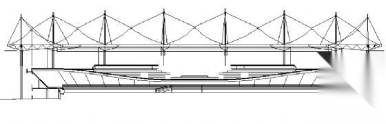 某露天体育馆建筑施工图施工图下载【ID:151679111】
