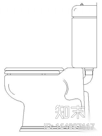 马桶cad施工图下载【ID:164897117】