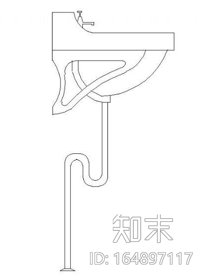 马桶cad施工图下载【ID:164897117】