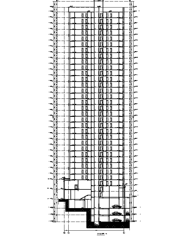 [重庆]高层万科住宅建筑终板施工图（全专业竣工图纸）施工图下载【ID:164874157】