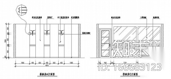 某足穴按摩院设计施工图cad施工图下载【ID:166683123】