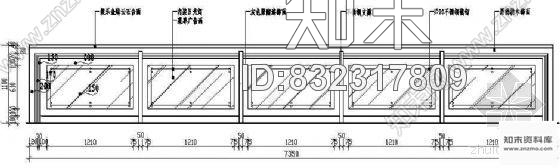 图块/节点服务台立面图10cad施工图下载【ID:832317809】