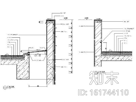 [北京]某售楼处施工图cad施工图下载【ID:161744110】