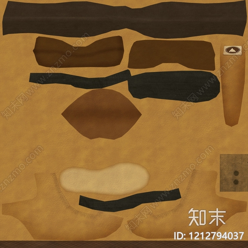 粗纹皮革贴图下载【ID:1212794037】
