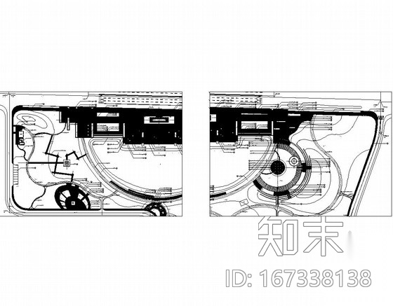 [江苏]城市公园园林绿化工程施工图施工图下载【ID:167338138】