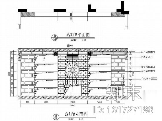 [深圳]双层别墅田园风格室内装修图（含效果图）cad施工图下载【ID:161727198】