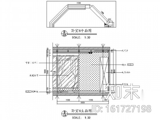 [深圳]双层别墅田园风格室内装修图（含效果图）cad施工图下载【ID:161727198】