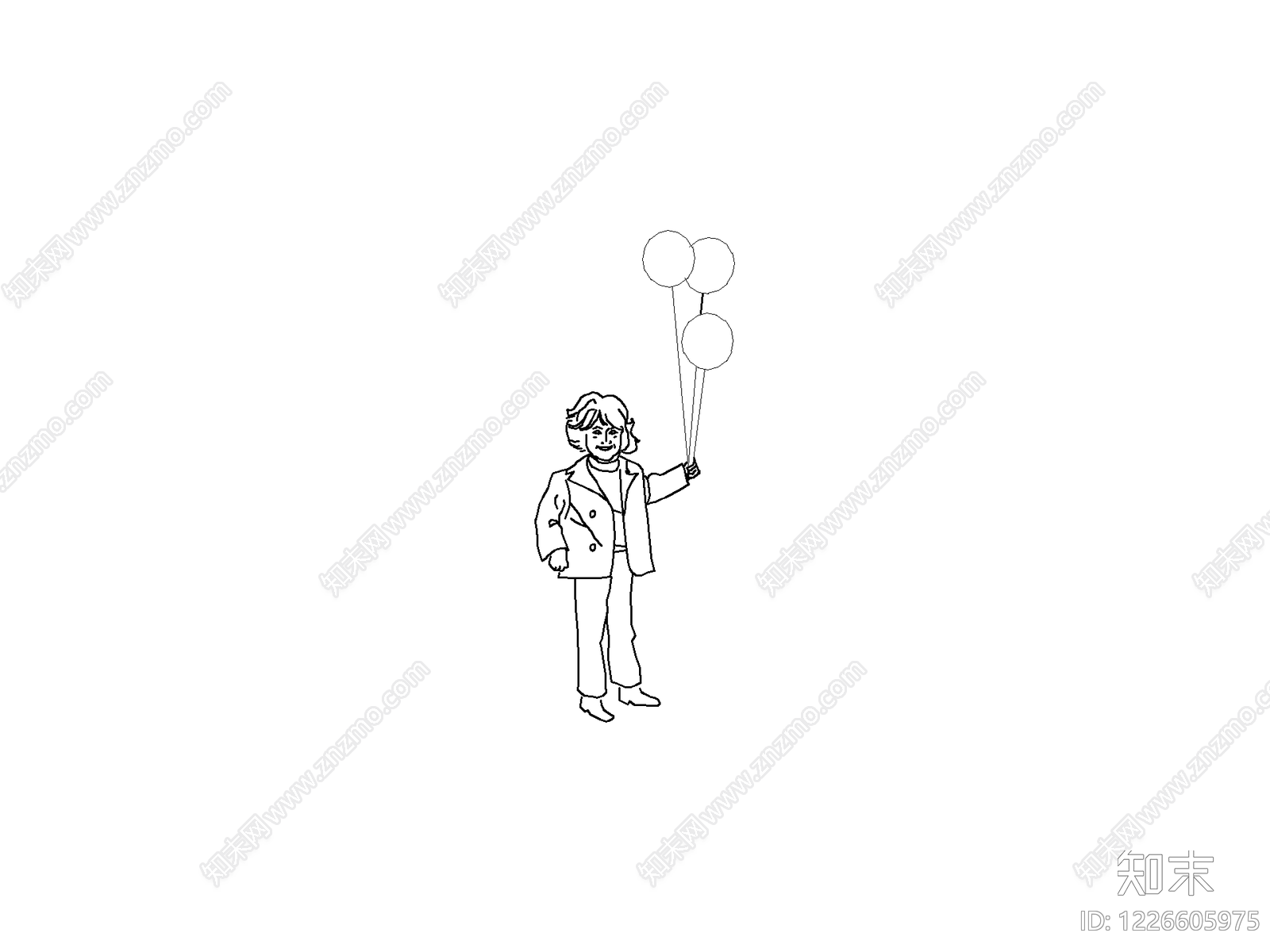 人物cad施工图下载【ID:1226605975】