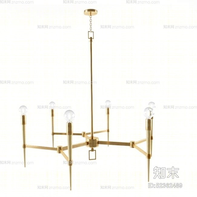 吊灯73D模型下载【ID:52362489】