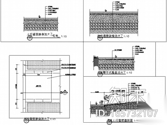 [海南]滨海居住小区园林景观全套施工图施工图下载【ID:165732107】