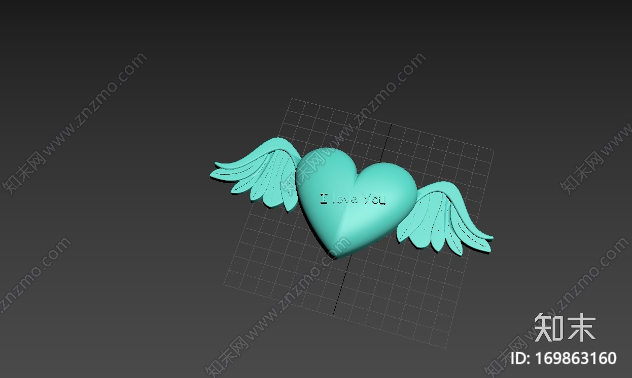 心翅膀3d打印模型下载【ID:169863160】