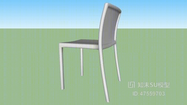 休闲椅SU模型下载【ID:919257464】