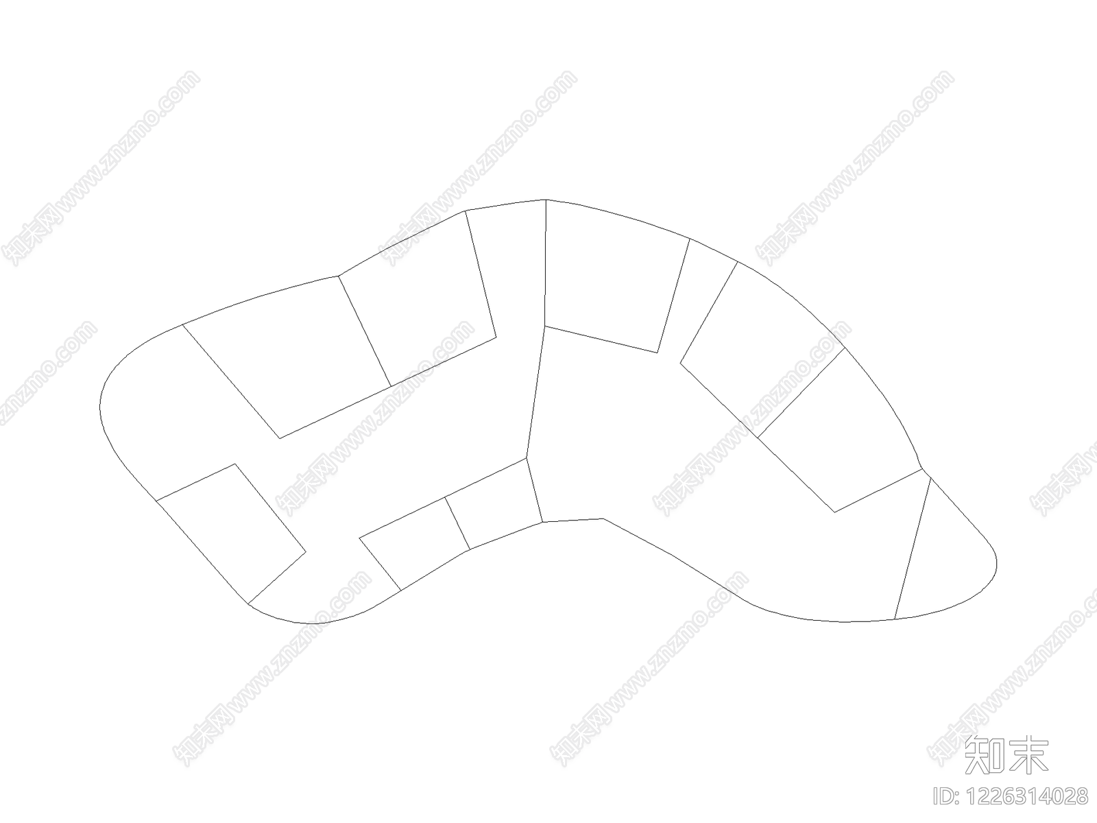 综合硬装构件图块cad施工图下载【ID:1226314028】