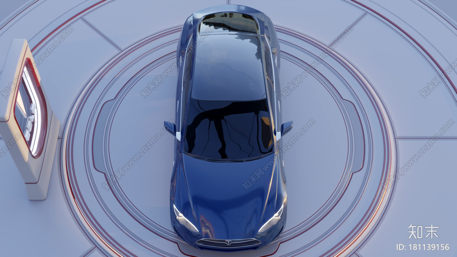 特斯拉车CG模型下载【ID:181139156】