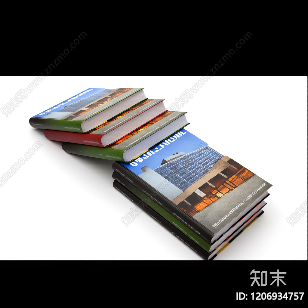 堆叠书籍模型3D模型下载【ID:1206934757】