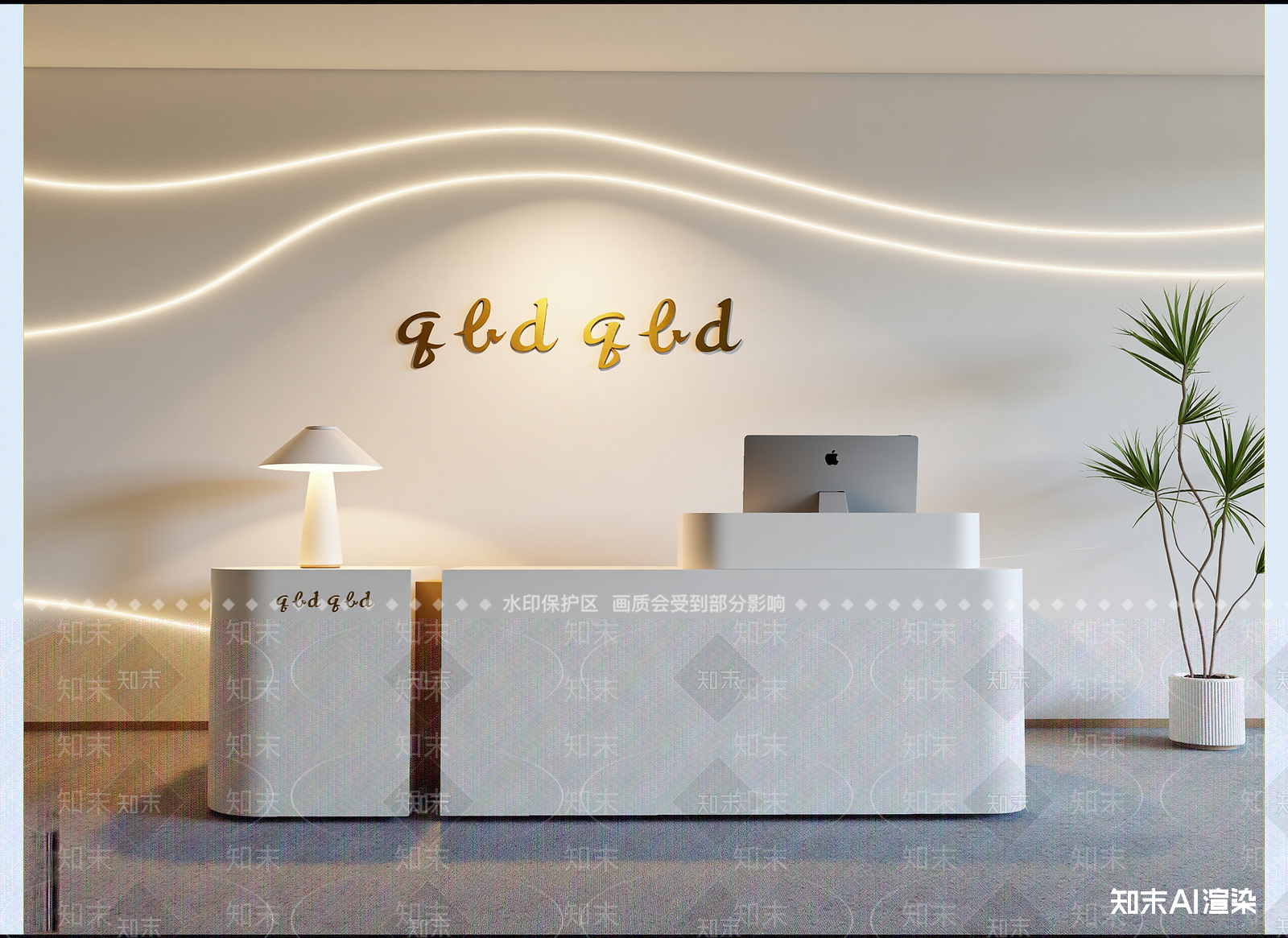 现代酒店大堂3D模型下载【ID:1214826109】
