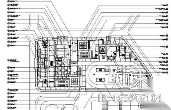 深圳新亚洲花园附属学校全套景观施工图cad施工图下载【ID:165916104】