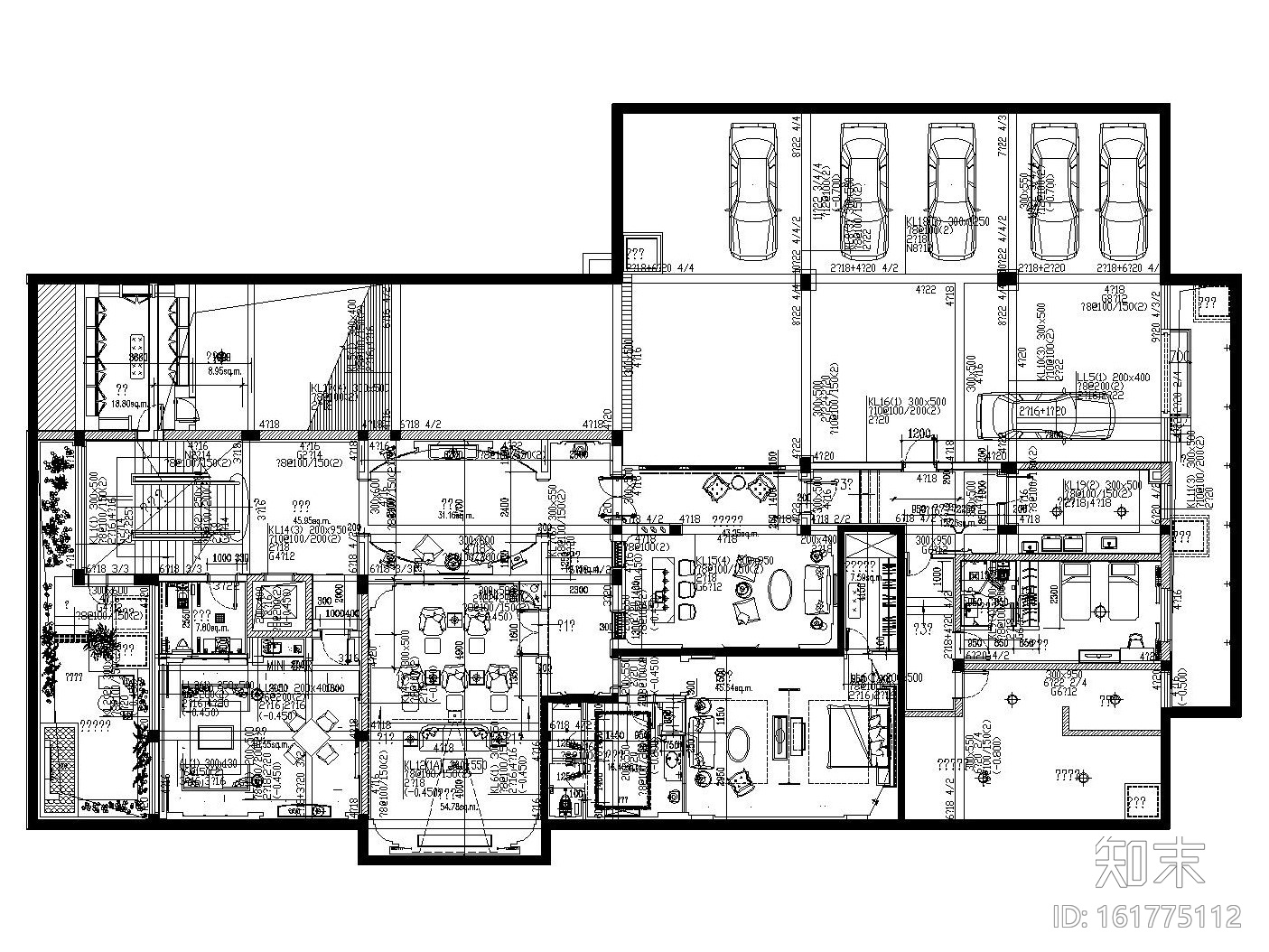 [江苏]某富商豪奢欧式别墅内部装饰施工图（附效果图）cad施工图下载【ID:161775112】