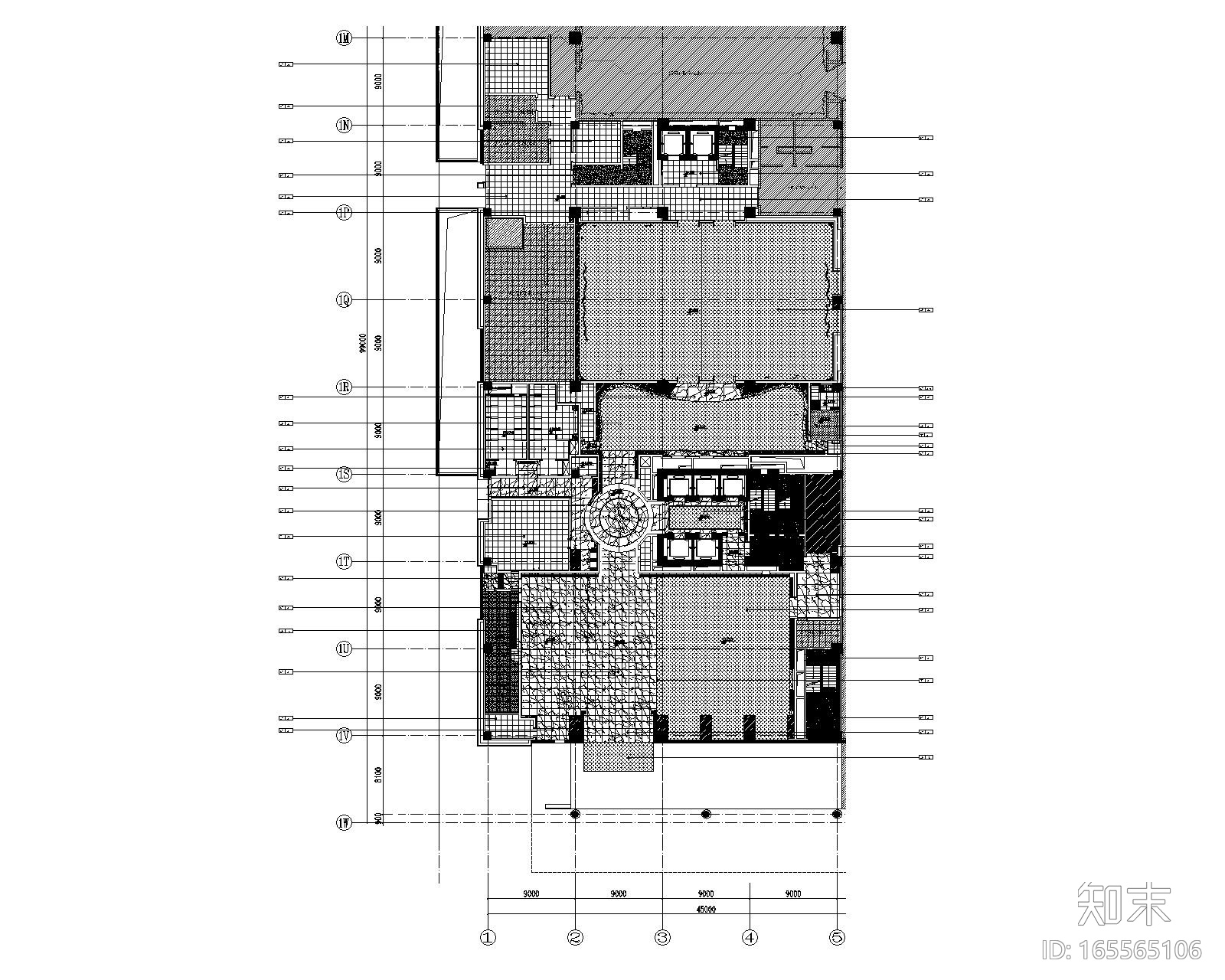 [苏州]诺富特五星商务酒店工程项目施工图cad施工图下载【ID:165565106】