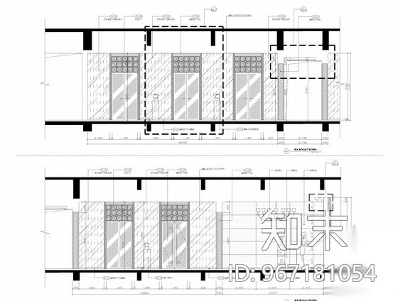 [上海]知名设计公司设计商业办公空间施工图（含效果图）cad施工图下载【ID:967181054】