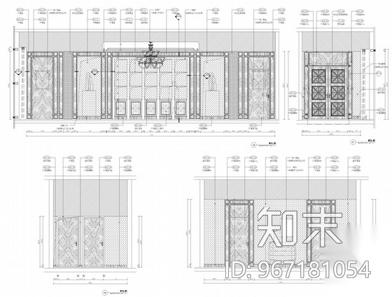 [上海]知名设计公司设计商业办公空间施工图（含效果图）cad施工图下载【ID:967181054】